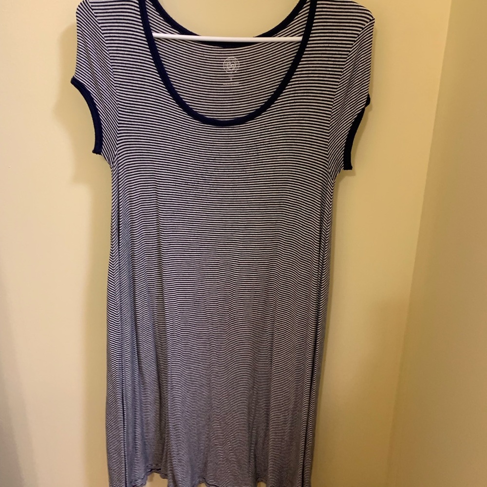 Striped beachy dress